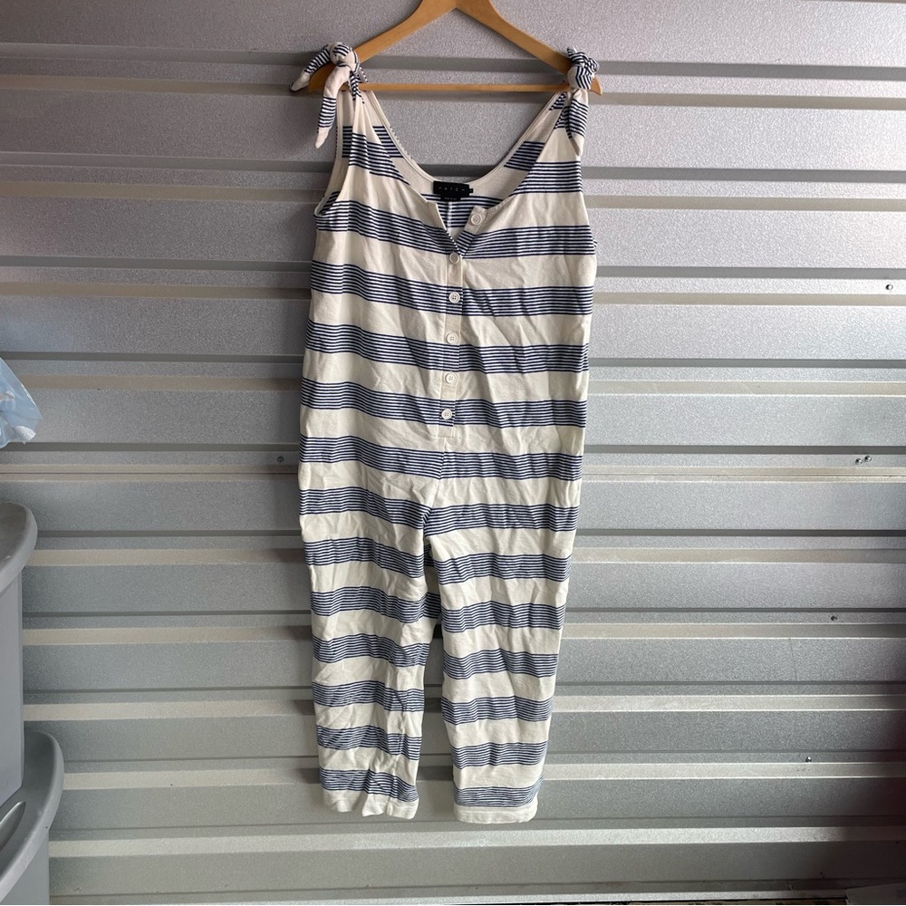 Hatch The Yuri Tie Shoulder Straps Jumpsuit